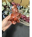 Red Jasper Donald Duck Carving