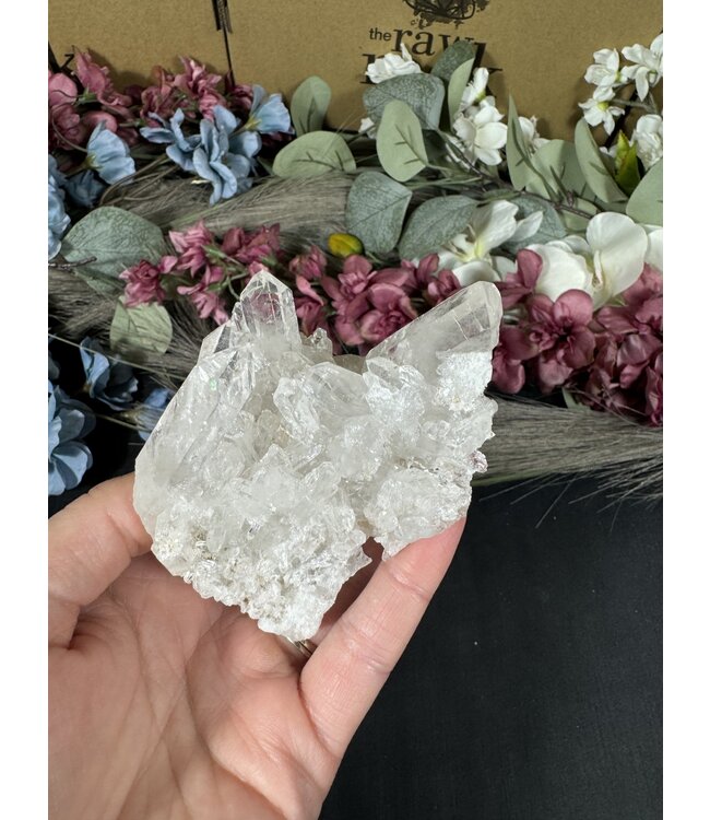 Clear Quartz Cluster #187, 232gr