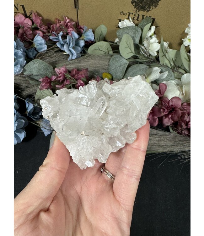Clear Quartz Cluster #190, 216gr