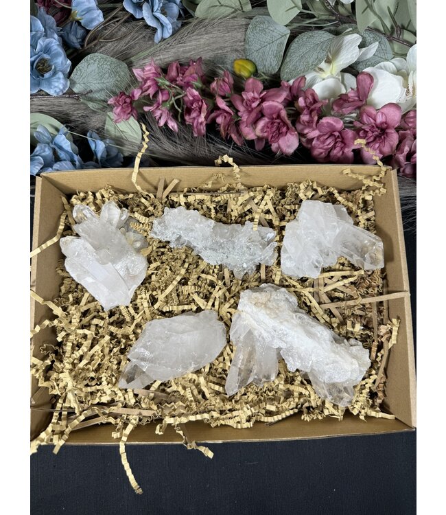 Clear Quartz Clusters 1KG bulk lot