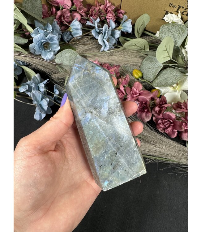Labradorite Tower #64, 376gr