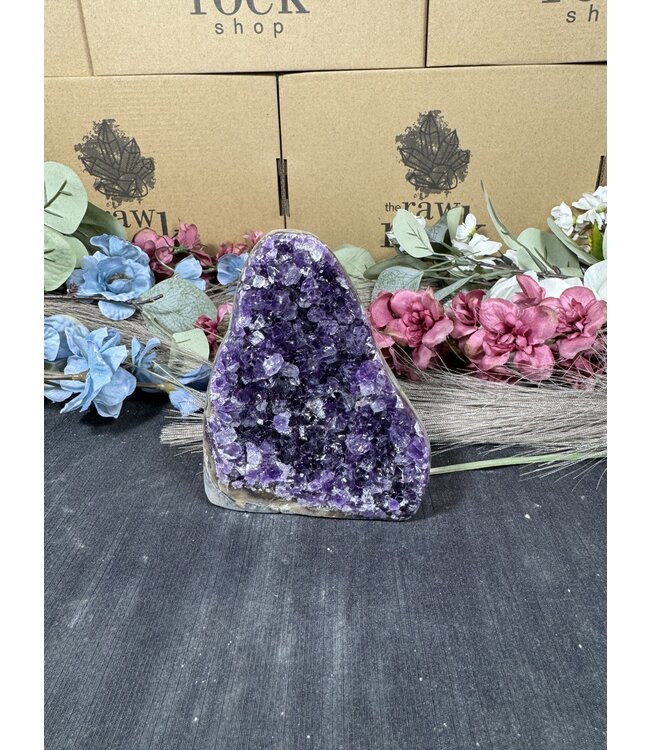 Amethyst Cut Base #290, 652gr