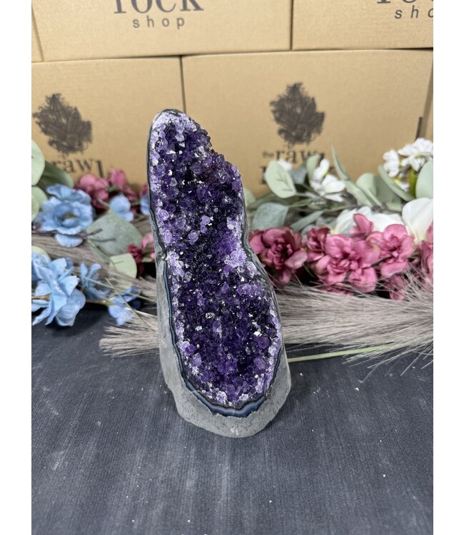 Amethyst Cut Base #344, 1344gr