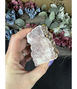 Pink Amethyst Cut Base #45, 232gr