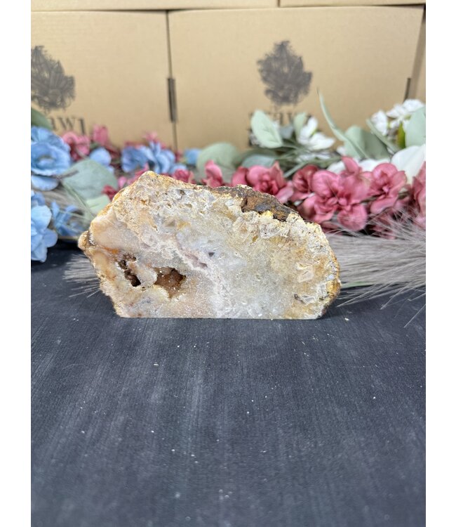 Pink Amethyst Cut Base #51, 452gr