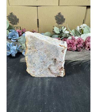 Pink Amethyst Cut Base #56, 624gr