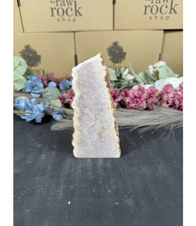 Pink Amethyst Cut Base #63, 836gr