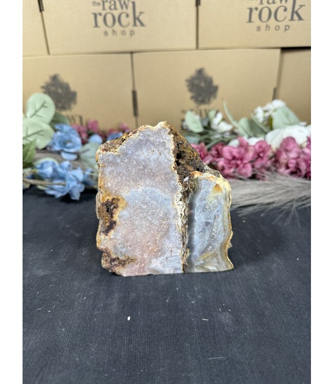 Pink Amethyst Cut Base #64, 788gr