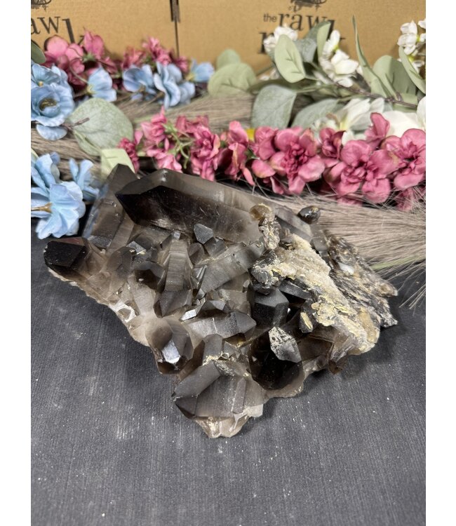 Smoky Quartz Cluster #275, 1316gr