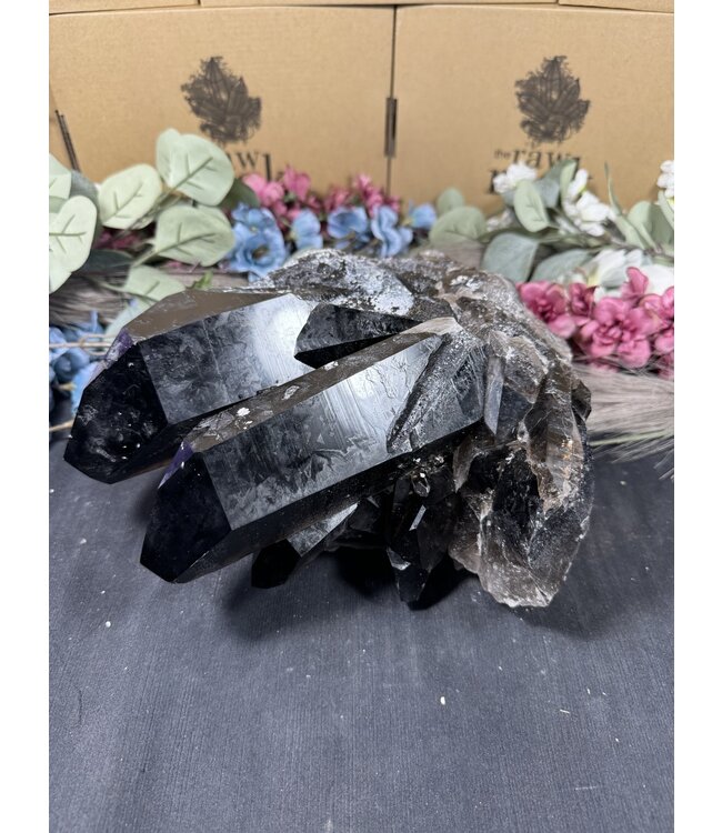 Smoky Quartz Cluster #278, 5844gr