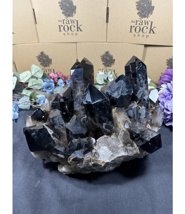 Smoky Quartz Cluster #279, 14488gr