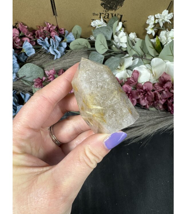 Rutilated Quartz Tower #2, 92gr