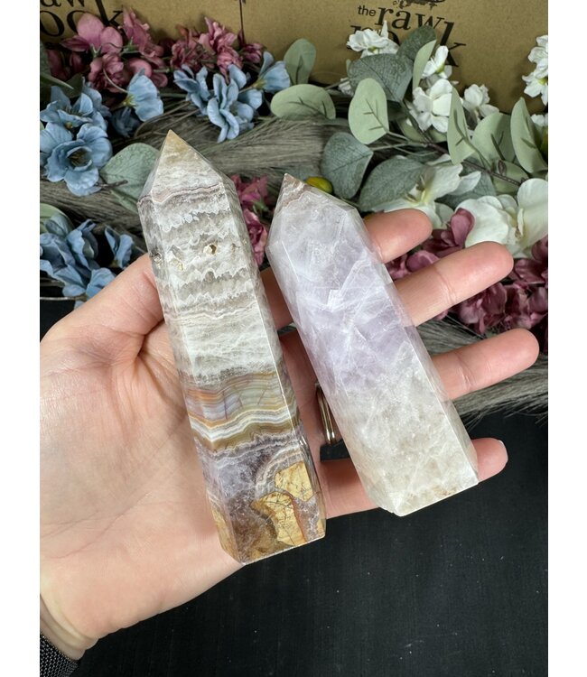 Amethyst Agate Point, Size Jumbo [150-174gr]