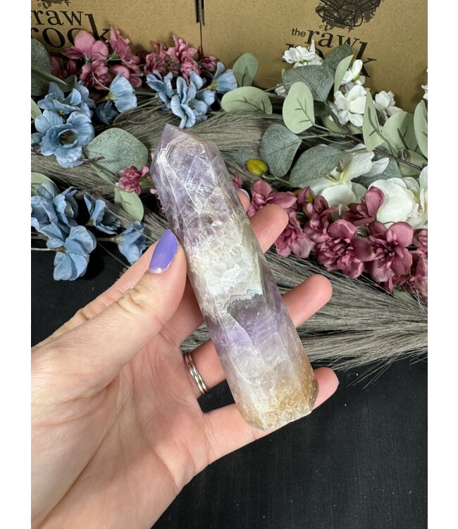 Amethyst Agate Point, Size Jumbo-Plus [175-199gr]