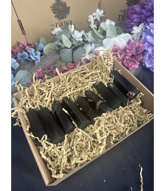 Black Tourmaline with Golden Healer Points 1KG bulk lot