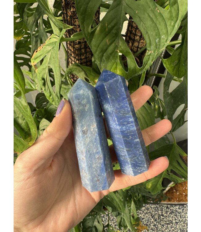 Blue Aventurine Point, Size X-Large [100-124gr]