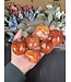 Carnelian Palm Stone, Size X-Small [50-74gr]