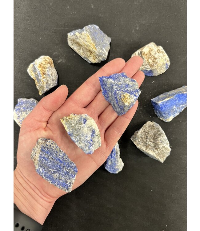 Rough Lapis Lazuli Size Small 500gr Bulk Pack