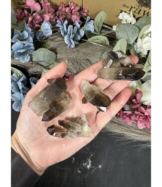 Smoky Quartz Cluster Lot #49, 122gr
