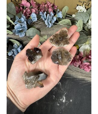 Smoky Quartz Cluster Lot #51, 102gr