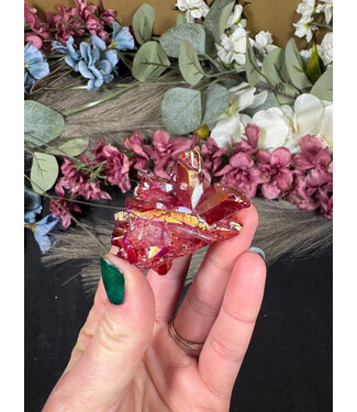 Red Aura Cluster #224, 38gr