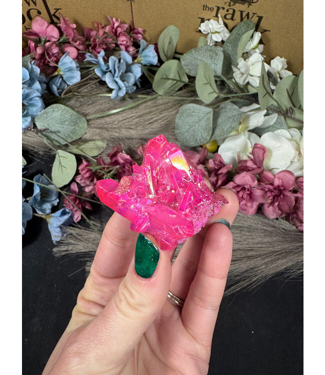 Pink Aura Cluster #242, 48gr