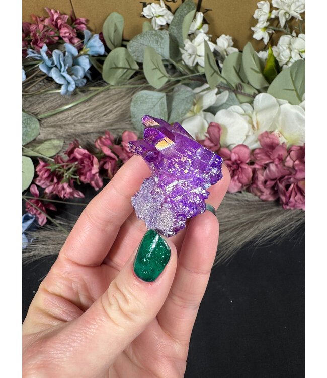 Purple Aura Cluster #278, 26gr