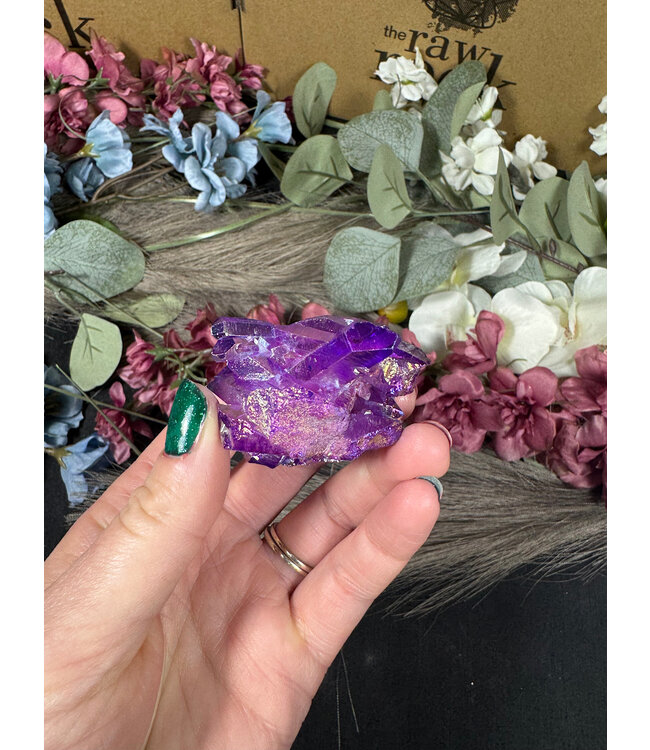 Purple Aura Cluster #281, 50gr