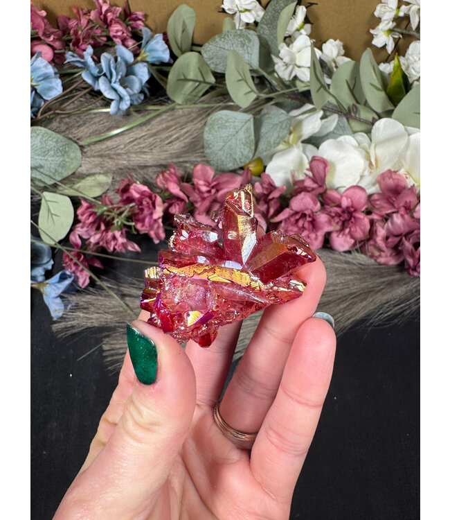 Red Aura Cluster #224, 38gr