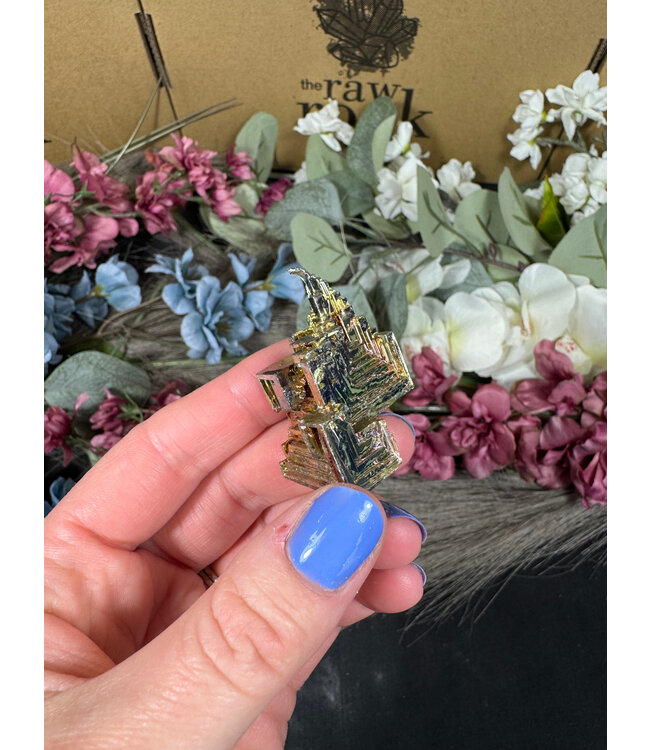 Rainbow Bismuth Tower #434, 40gr