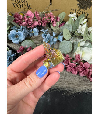 Rainbow Bismuth Tower #437, 28gr