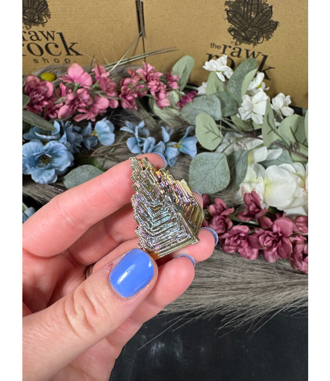 Rainbow Bismuth Tower #443, 29gr