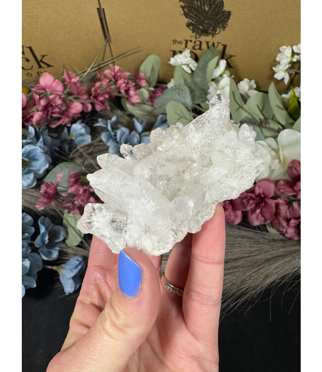 Clear Quartz Cluster #205, 106gr