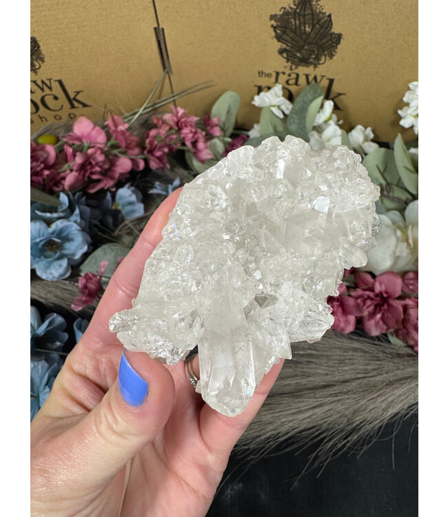 Clear Quartz Cluster #203, 164gr