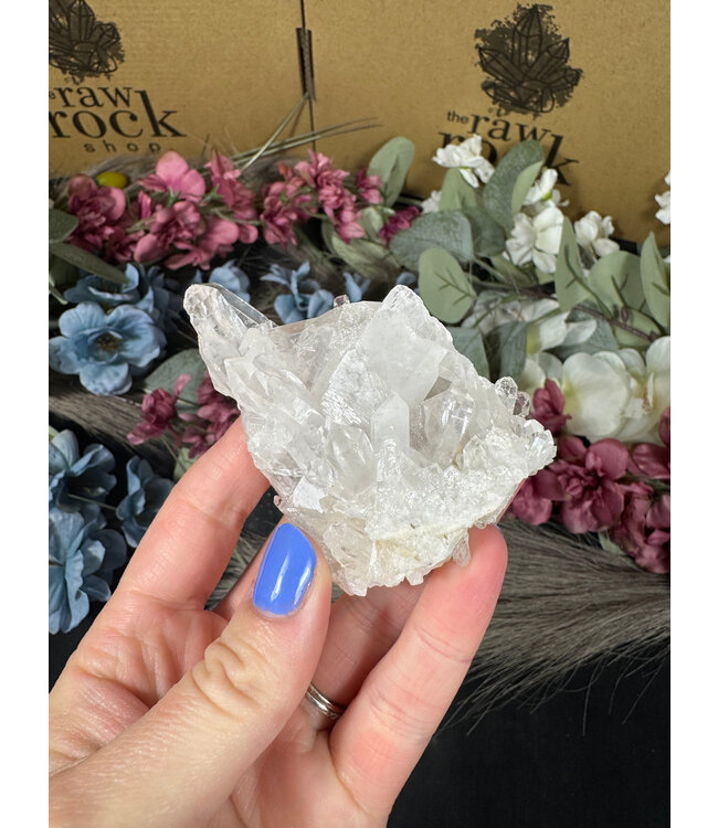 Clear Quartz Cluster #221, 110gr