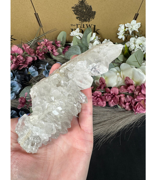 Clear Quartz Cluster #230, 356gr