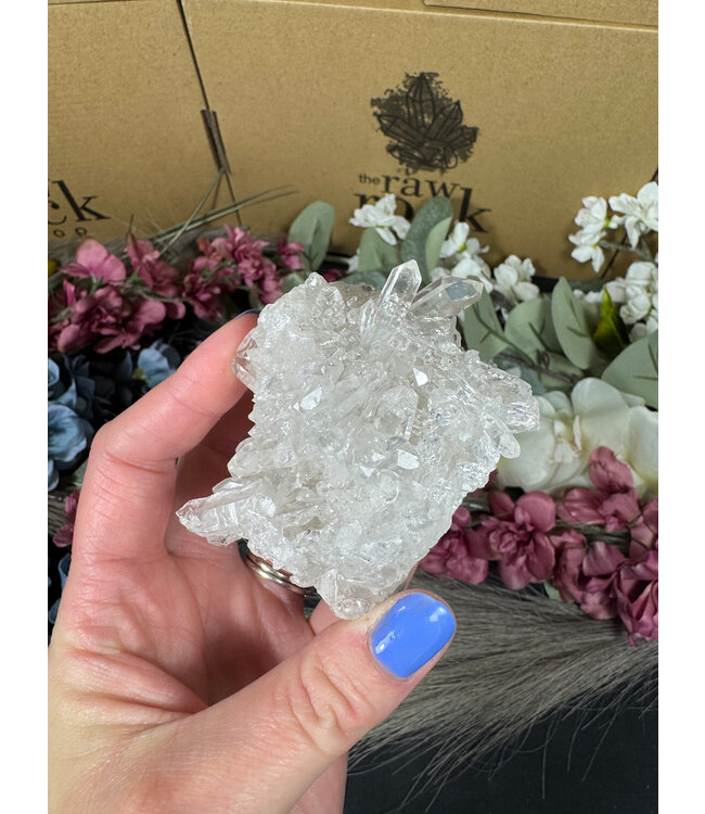 Clear Quartz Cluster #243, 198gr