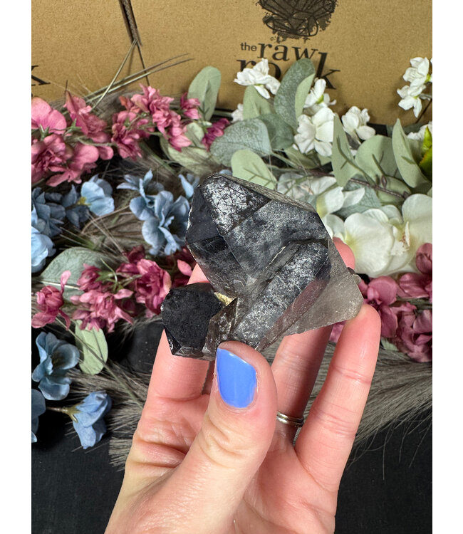 Smoky Quartz Cluster #285, 118gr