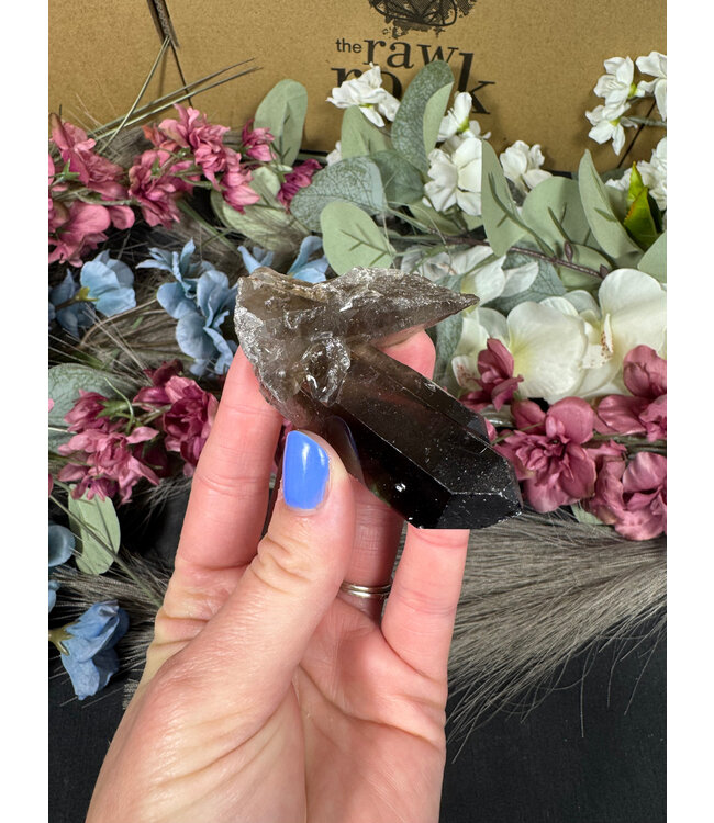 Smoky Quartz Cluster #284, 66gr