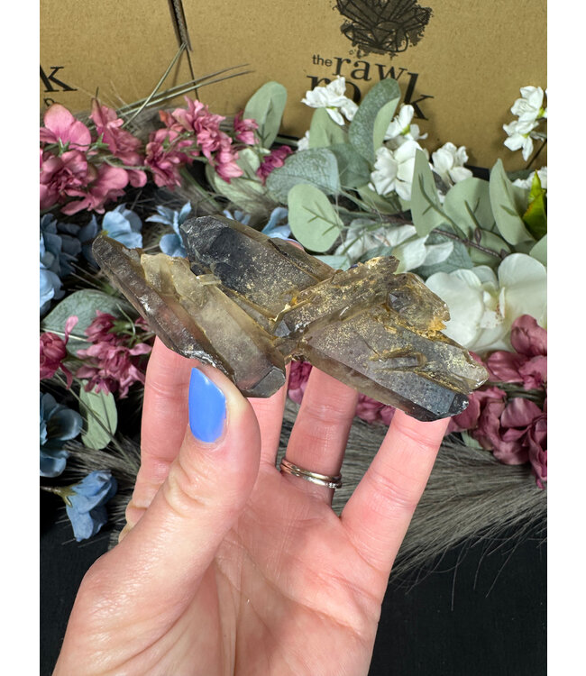 Smoky Quartz Cluster #288, 78gr