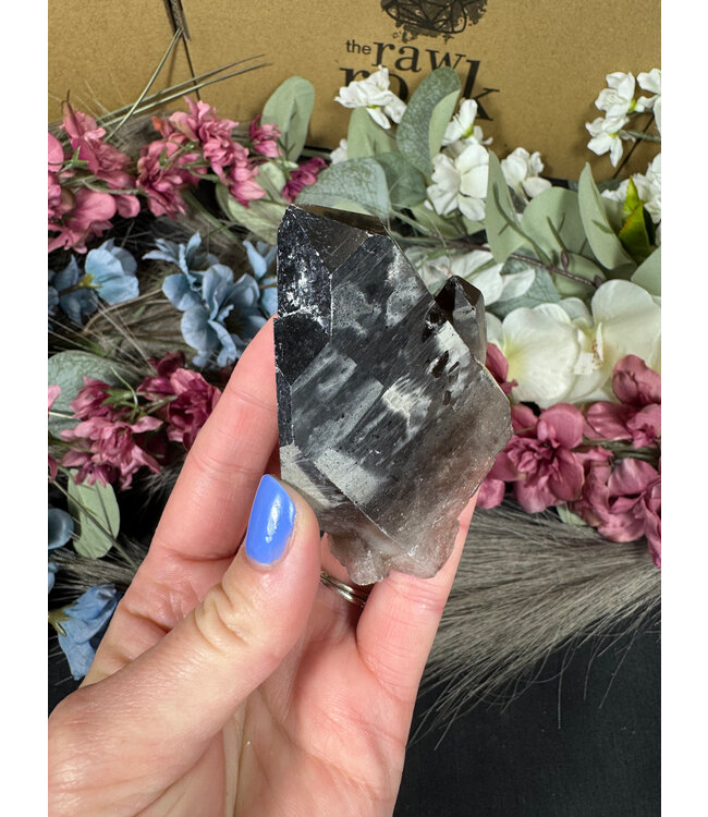 Smoky Quartz Cluster #290, 136gr