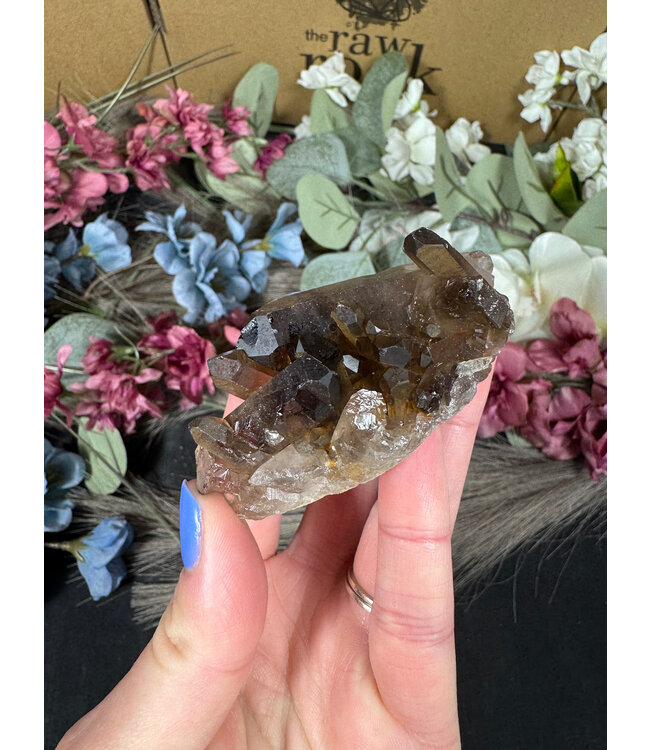 Smoky Quartz Cluster #304, 80gr