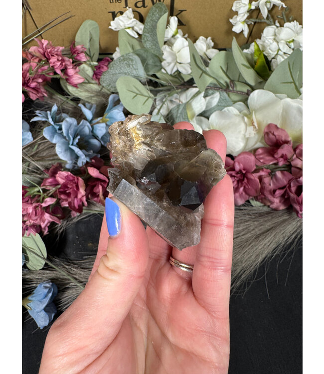 Smoky Quartz Cluster #314, 102gr