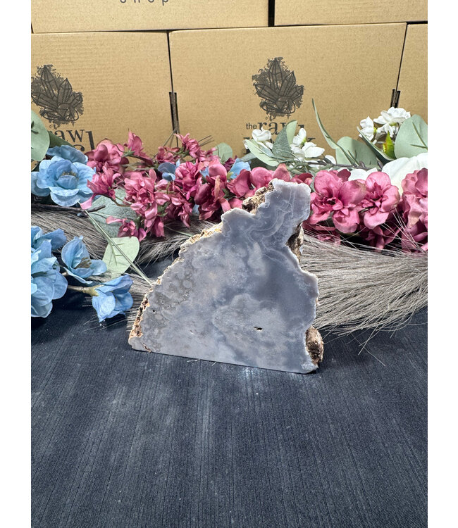 Pink Amethyst Cut Base #117, 740gr