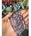 Dream Amethyst/Chevron Amethyst Beads Frosted/Matte 15" Strand 4mm 6mm 8mm