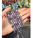 Dream Amethyst/Chevron Amethyst Beads Frosted/Matte 15" Strand 4mm 6mm 8mm