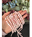 Cherry Blossom Jasper Beads Frosted/Matte 15" Strand 6mm 8mm