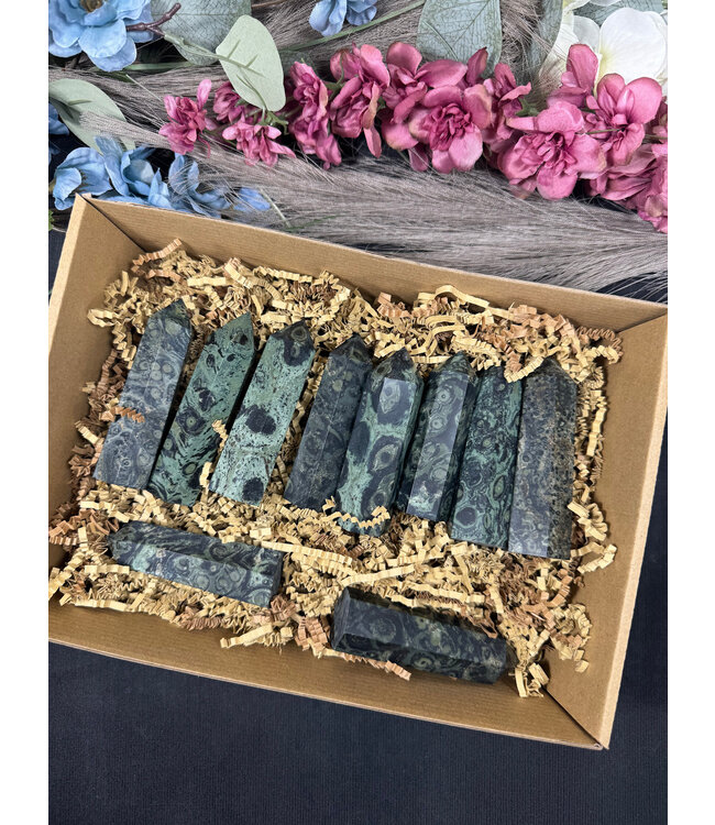 Kambaba Jasper Points 1KG bulk lot