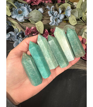 Amazonite Point, Size Small [25-49gr]