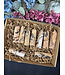 Peach Moonstone with Smoky Quartz Point 1KG bulk lot